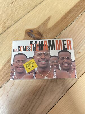 Sealed MC Hammer Here Comes The Hammer Cassette Single 1991
