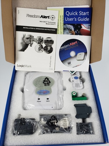 Freedom Alert 35511 Emergency Pendant Communicator No Monthly Fees Logic Mark A1