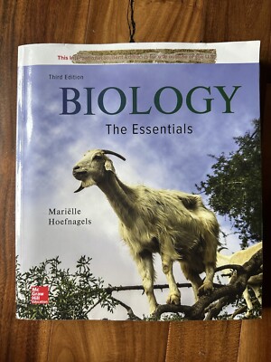 Biology: The Essentials 3rd Edition - Paperback By Hoefnagels - GOOD Condition