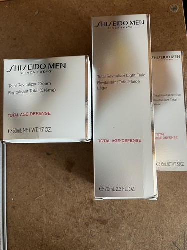 Shiseido Total Revitalizer Cream Daily Use - 1.7oz. with eye cream