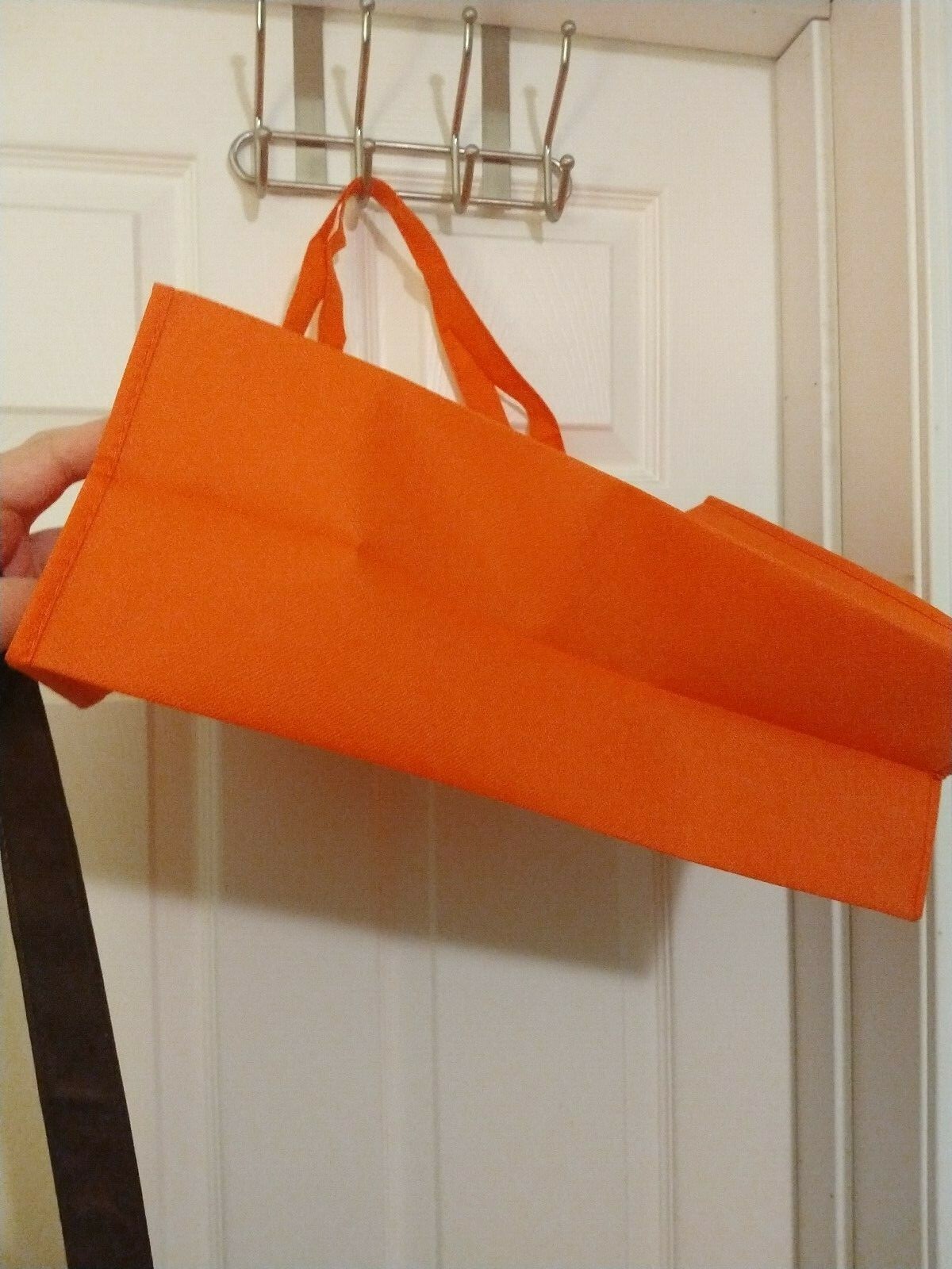 Set of 2 Fabric Tote Bags Grocery Large