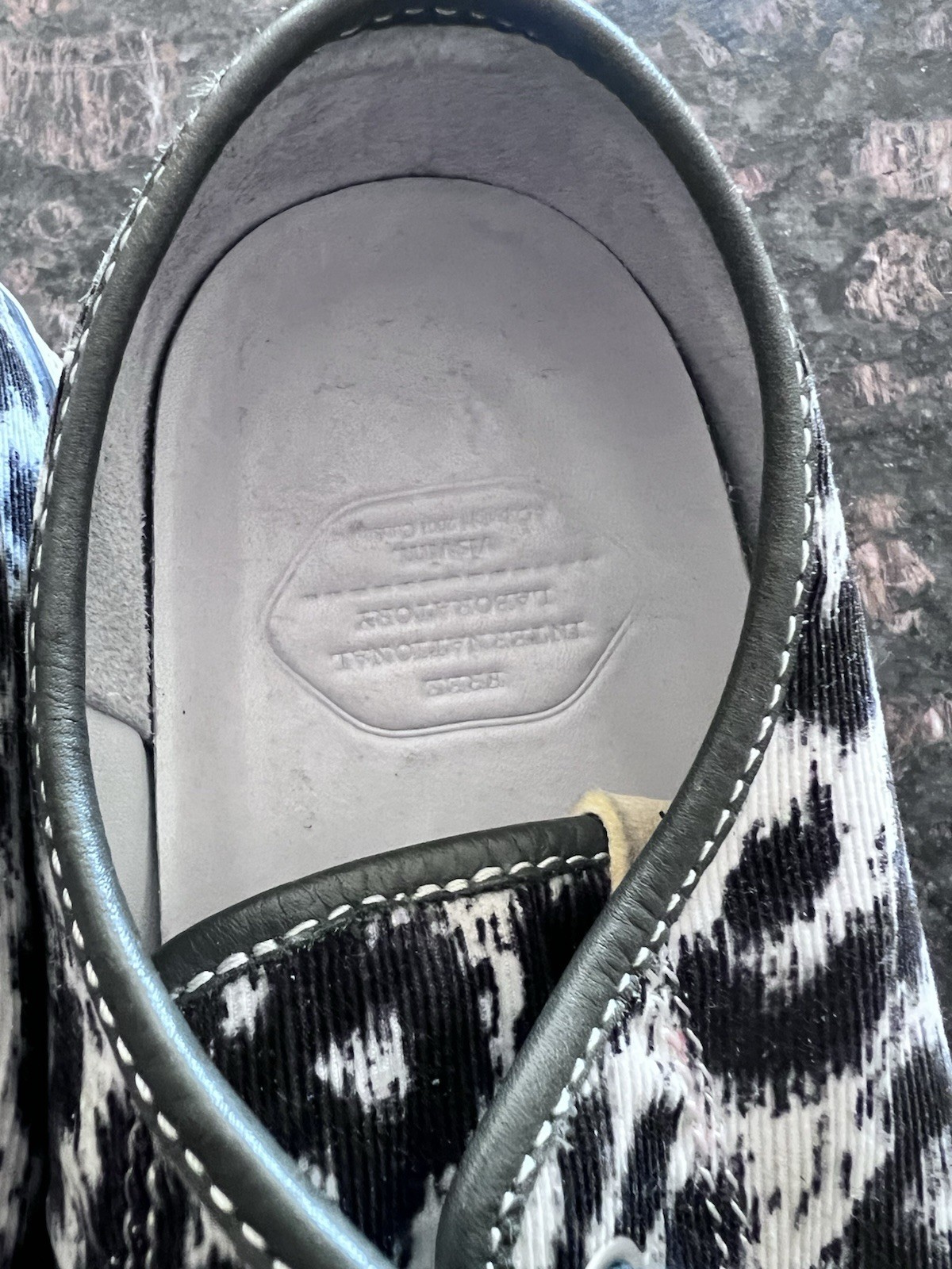 Visvim SKAGWAY LO LEOPARD- US 8