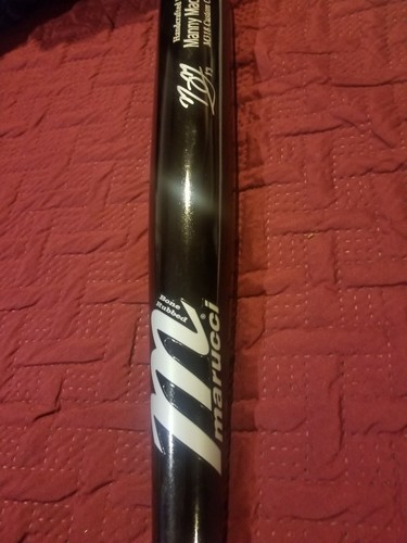 Manny Machado Autographed Marucci Game Model Bat. Jsa