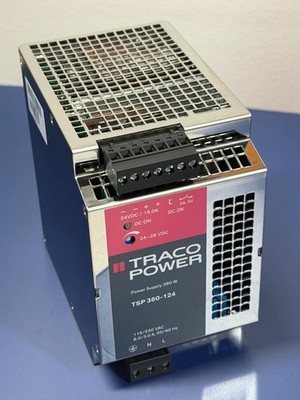 Traco Power TSP 360-124 Power Supply 360W 24VDC Industrial Mount