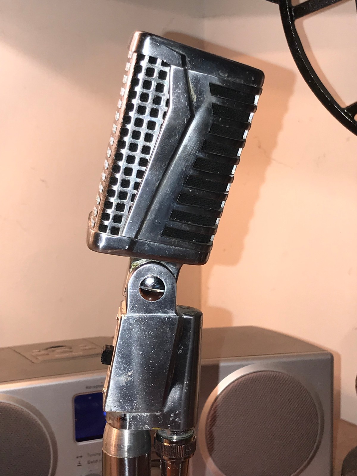 Vintage 1960's Monarch TM-16 Microphone - working with cable & stand