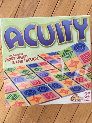 ACUITY Fat Brain Toy Co Game of Sharp Vision & Keen Thought Tile Memory Game NIB