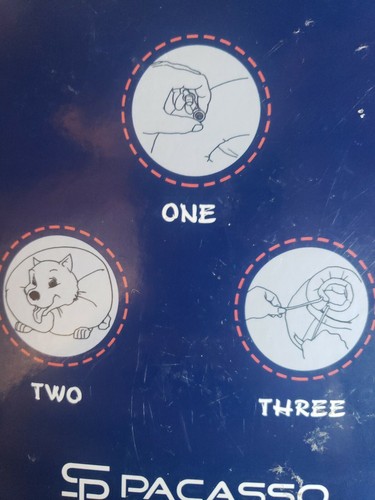 PACASSO New Soft Inflatable Recovery Collar Dogs 6.3''-10'' Neck Circumference