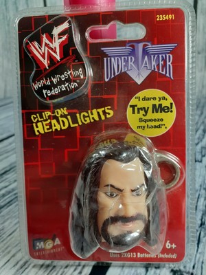 VTG MGA Clip-On Headlights ''Undertaker'' wrestler Action Figure Key 