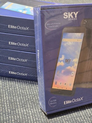 New Sealed Sky Devices Elite OctaX Tablet  Computer Wi Fi 32 GB + 1 GB Memory