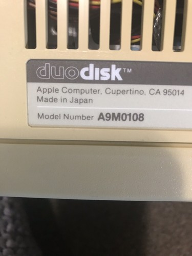 Apple II,+,c,e,gs Duodisk, Cable And Drive Interface Card. ALL WORKING