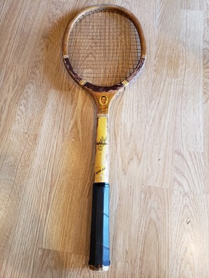 Vintage Wilson Ellsworth Vines Match Play wood Tennis Racquet 
