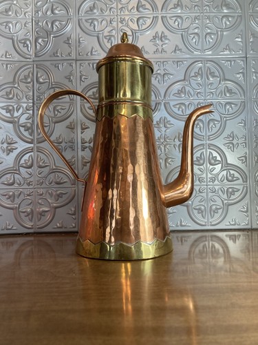 STUDIOwad × nerudesignworks 真鍮 kozaround Belgium hammered copper and brass coffee pot Andries 3