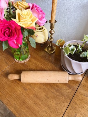 Vintage Solid Wood Rolling Pin