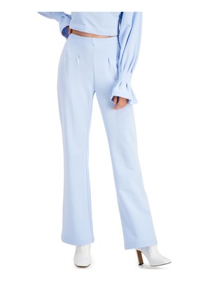 

INC Женские голубые расклешенные брюки, Light blue, 100116890