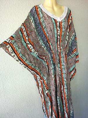 Damen Handgewebte Strandkleid mit Bommel Strand Minikleid Sommerkleid Poncho