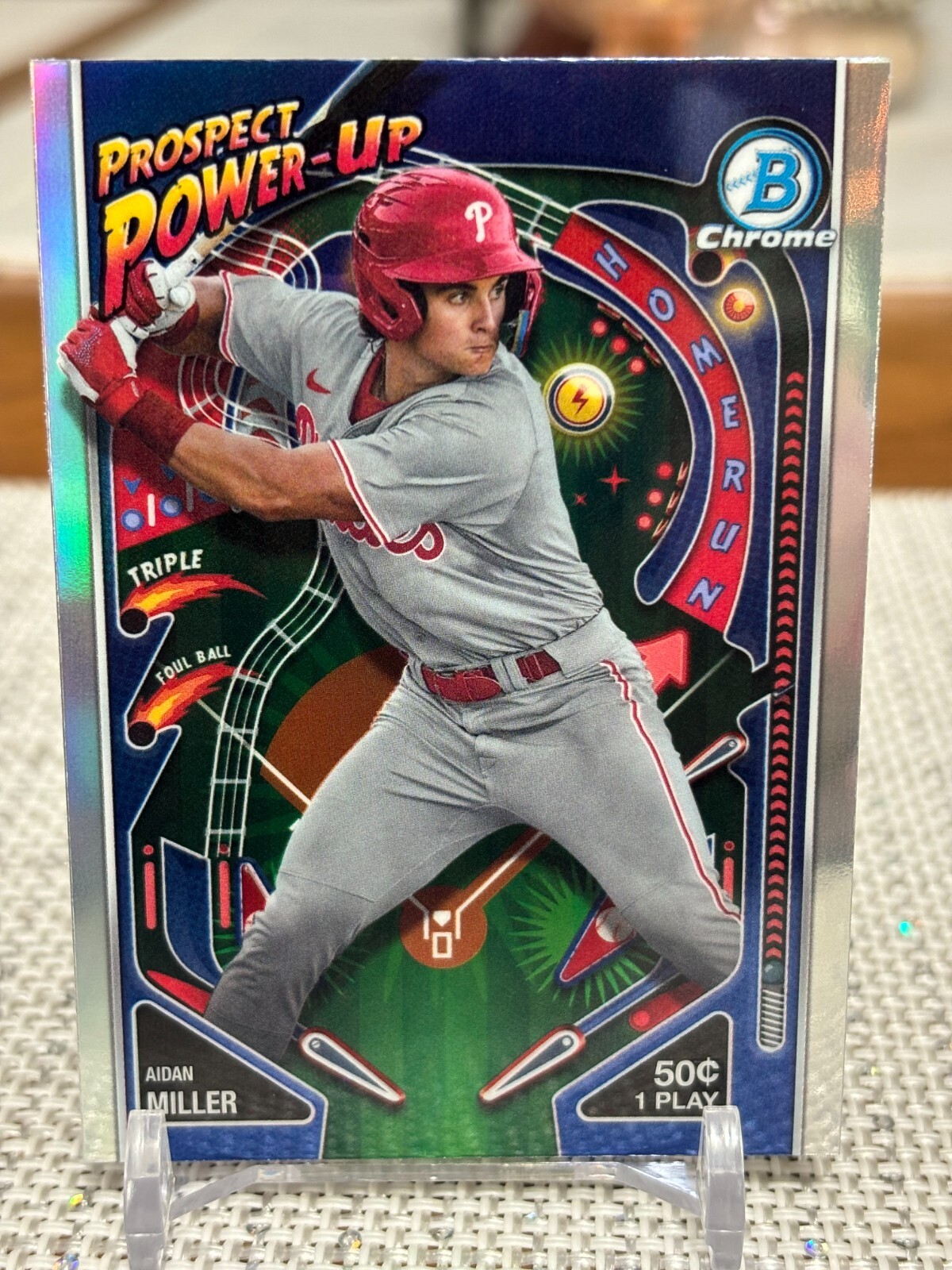 AIDAN MILLER エイダンミラー TOPPS BOWMAN auto