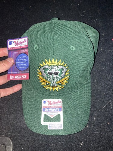 Vintage Oakland As Hat Cap Medium / Large Green Athletics