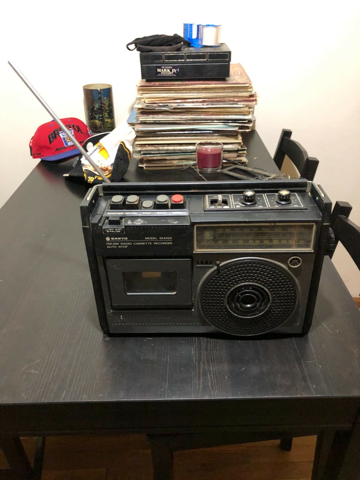 Vintage Sanyo Model M2422 Radio Cassette Recorder | eBay