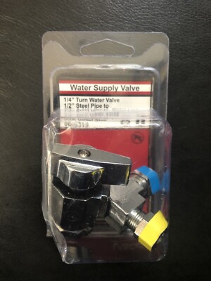 Lasco 06-9319 Three-Way Valve (1/2'' IPS Inlet, 3/8'' and 1/4'' Outlets)
