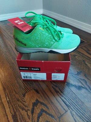 NEW Womens Reebok Crossfit Nano 5.0 Size 9 Lime Green RARE