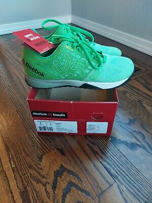 NEW Womens Reebok Crossfit Nano 5.0 Size 9 Lime Green RARE