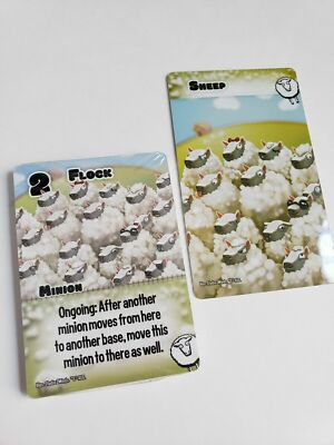 Smash Up Sheep Promo Faction Expansion with Divider from AEG - NEW & SEALED