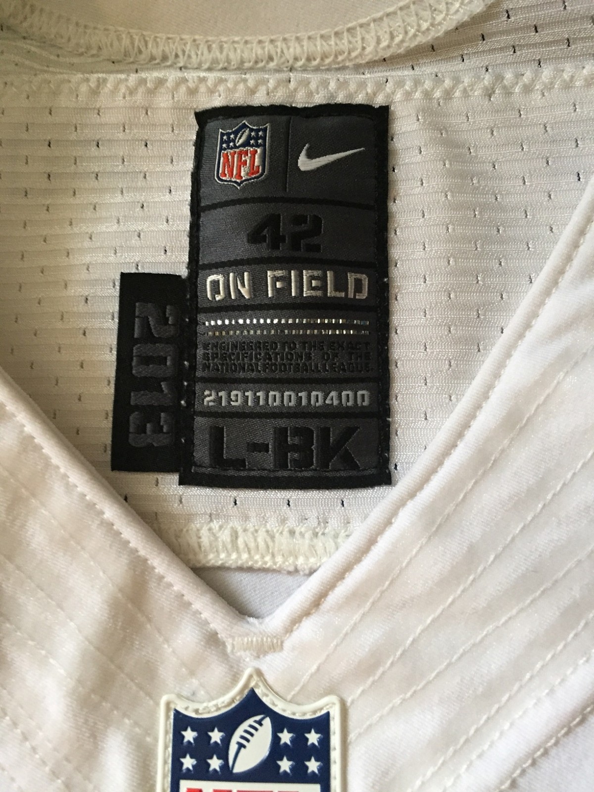 SEAN LEE DALLAS COWBOYS WHITE NIKE GAME JERSEY
