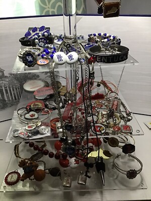 Massive Lot Of Kentucky And Louisville NCAA Jewelry .Everything You Can Need!!!!