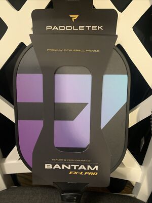 Paddletek Bantam EXL PRO Pickleball Paddle SRT Poly Core EX-L Aurora Purple