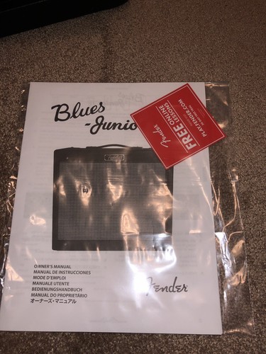 Fender Blues Jr IV 15w Tube Amp