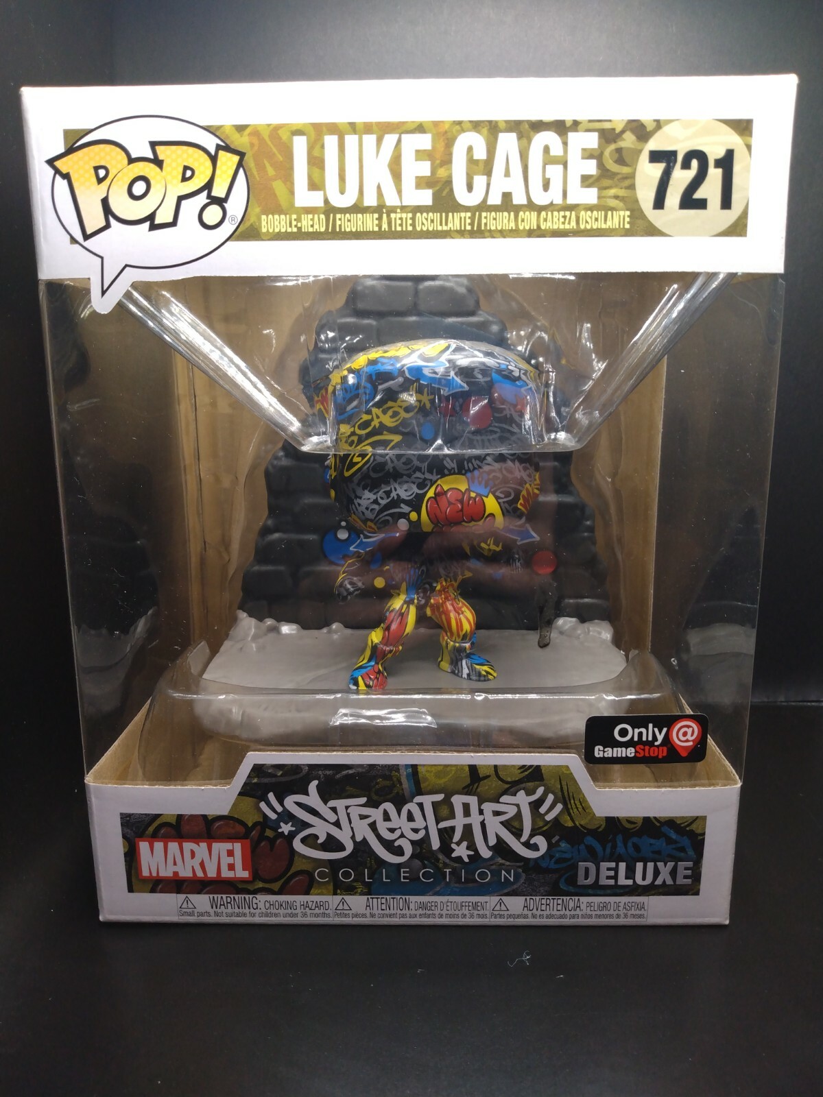 PoP! Deluxe-Street Art Collection Exclusive LUKE CAGE #721 PoP! Deluxe-Street Art Collection Exclusive LUKE CAGE #721
