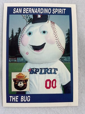 1990 San Bernardino Spirit CAL Minor League Baseball Card#000-The Bug