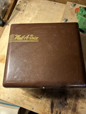 Mail A Voice Magnetic Recorder VTG 1940s Model BK-503-U as is untested