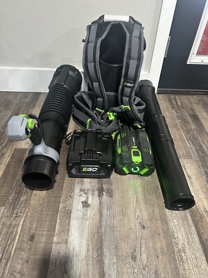 EGO Power+ LB6000 600 CFM Backpack Leaf Blower with 4.0Ah Battery and Charger