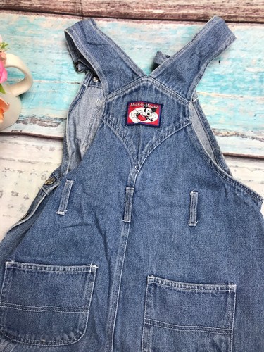 Disney Mickey's Stuff Size 12 Girl's Overalls with Mickey and friends embroidery