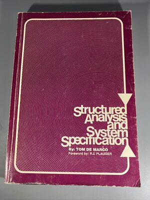 Structured Analysis and System Specification by DeMarco, Tom Paperback Book The