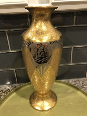 Vases 24 Karat Gold Vatican