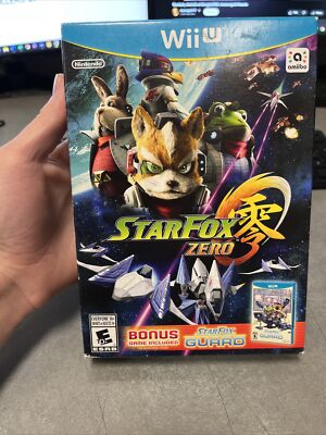 Star Fox Zero w/ Bonus Star Fox Guard 2-Games (Nintendo Wii U) NEW SEALED CIB