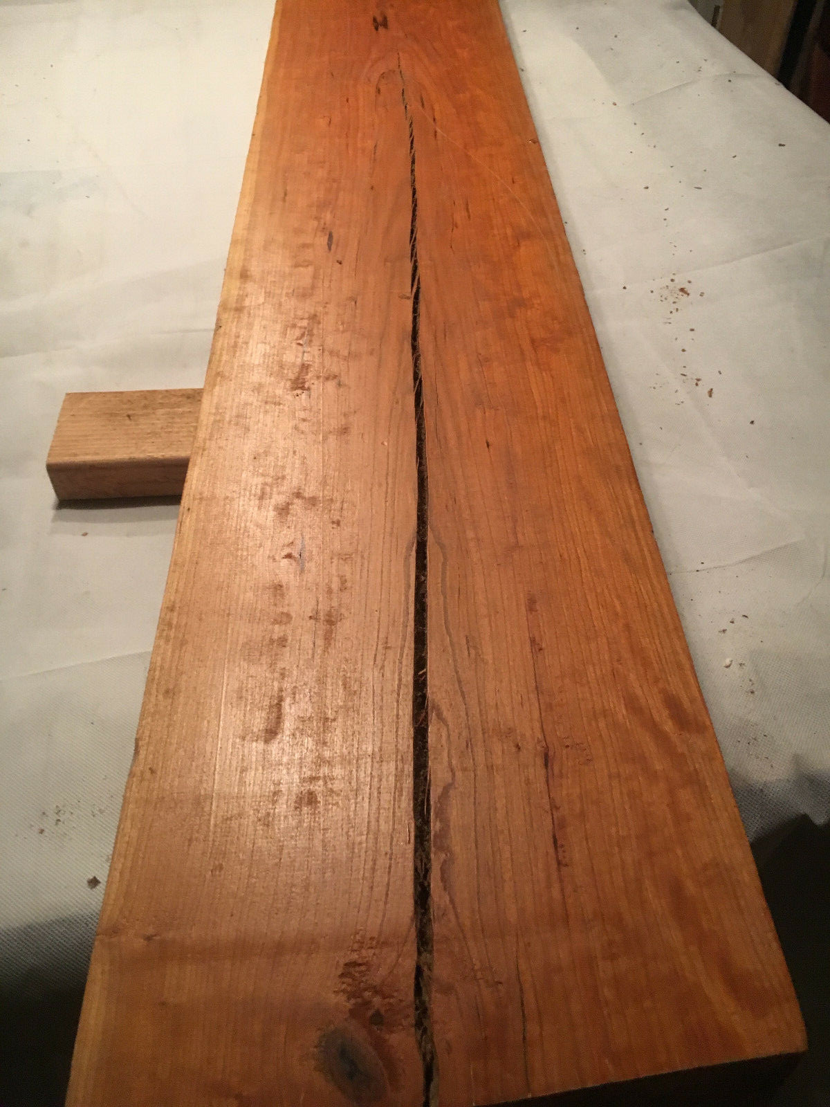 Cherry Wood, Floating Shelf, Mantel Etc. 101