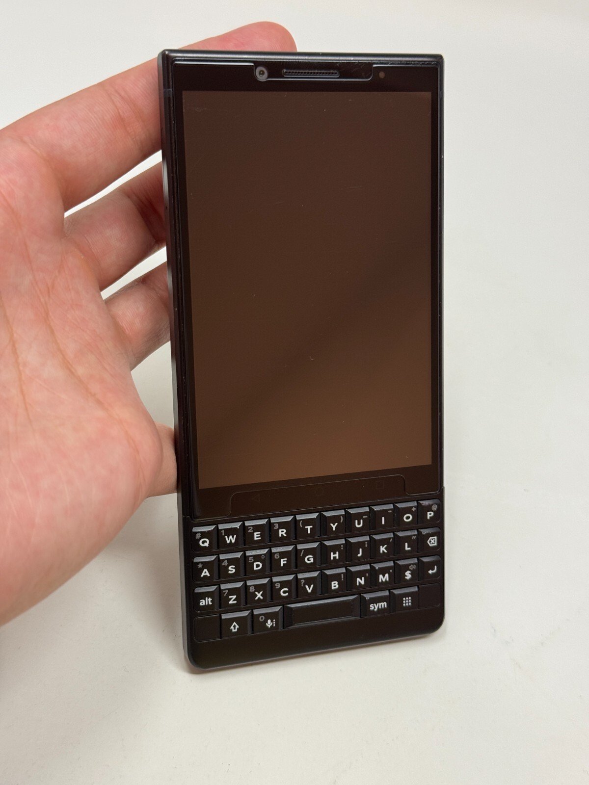 BlackBerry KEY2 (BBF100-2) - 64GB Unlocked Black - Excellent Condition