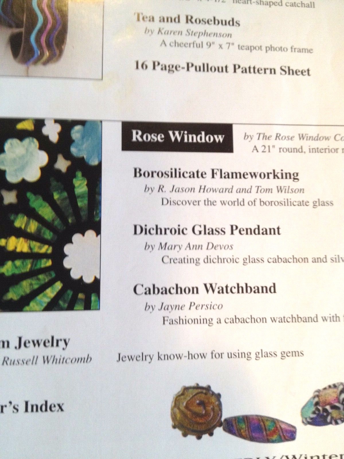 Glass Patterns Quarterly Vol 18 #4 Winter 2002