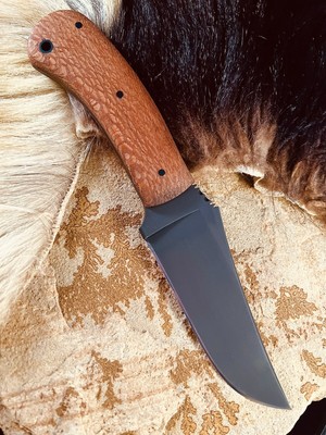 Limited Edition Winkler Knives Leopardwood Belt Knife