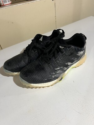 Adidas Codechaos GZ6010 Spikeless Golf Shoes Sneaker Black Lime Men's Size 8