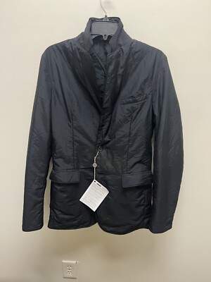 Jil Sanders Men's lightweight mid-length jacket NWT sz XS (EUR 44) black