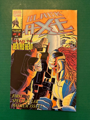 Black Axe #1 Comic Book  1st App Black Axe