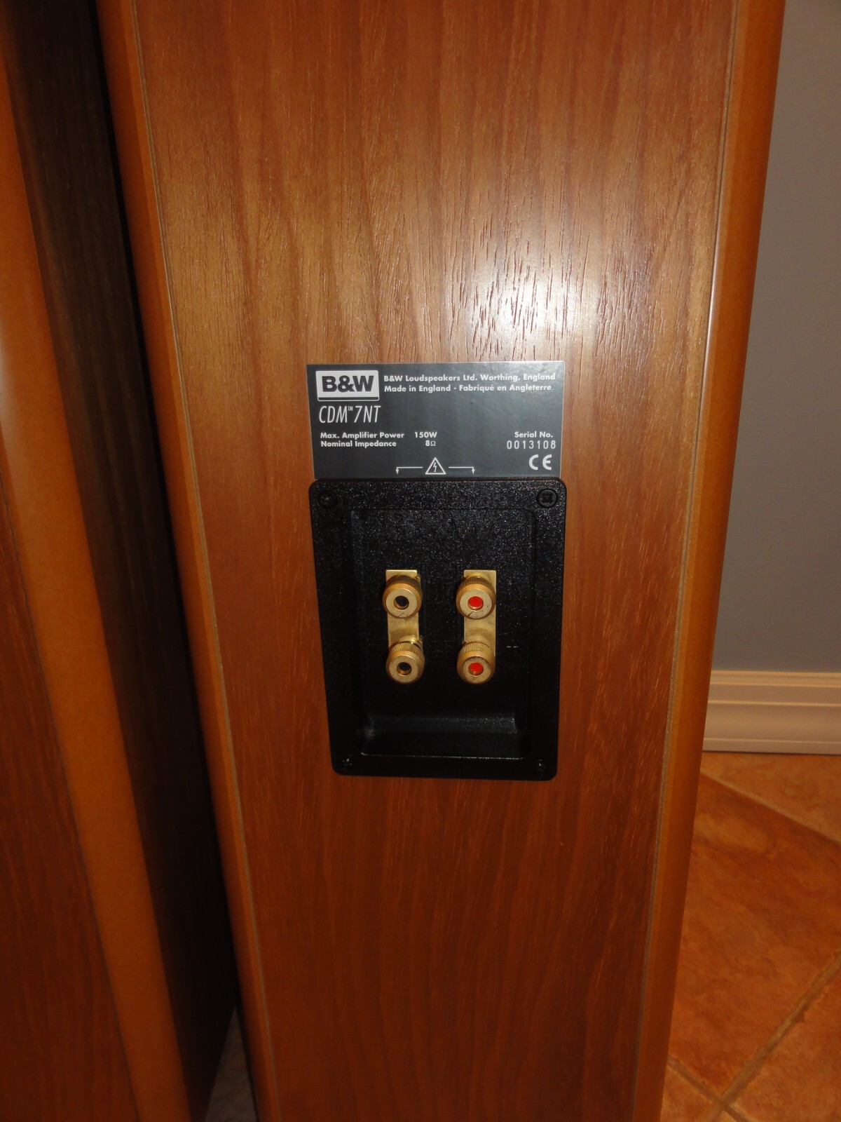 Bowers & Wilkins B&W CDM 7NT Speakers