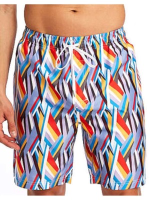 

2(X)IST Мужские купальники Синие шорты с принтом, Синий, M15116