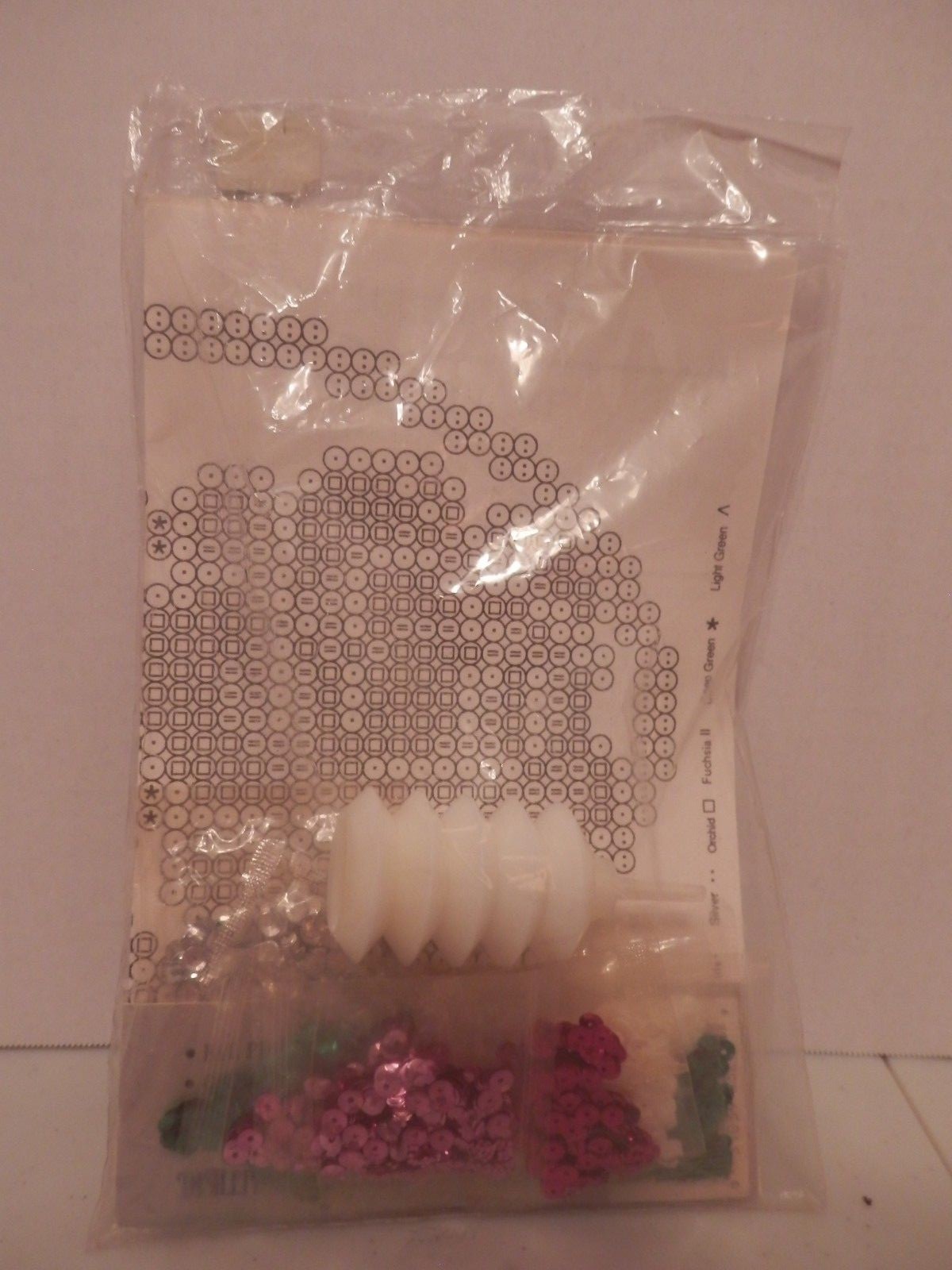 Sequin Art Rose 33212 Kit-NEW-Dislefink Designs-Crafting-Free Shipping