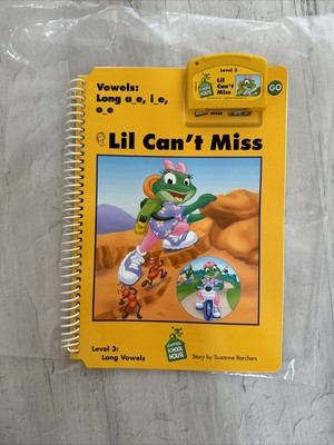 Leap Frog Level 3 Lil Can t Miss Long Vowels I E Book And Cartridge