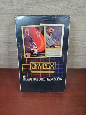 1990-91 Skybox NBA Basketball Cards Series 1 Wax Box from Sealed Case Free Ship